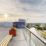 Family House By The River Odra -panoramic Terrace - 3room With 2 Separate Bedrooms And 2 Balconies By Wroapart-pl- Perfect For Family & Business * Wroclaw