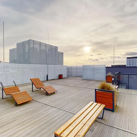 Family House By The River Odra -panoramic Terrace - 3room With 2 Separate Bedrooms And 2 Balconies By Wroapart-pl- Perfect For Family & Business * Wroclaw