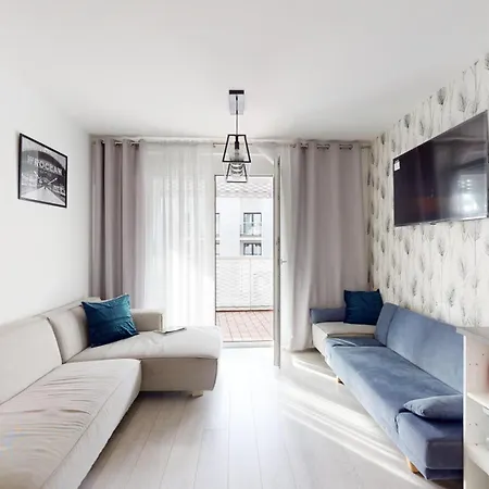 아파트 Family House By The River Odra -panoramic Terrace - 3room With 2 Separate Bedrooms And 2 Balconies By Wroapart-pl- Perfect For Family & Business 브로츠와프