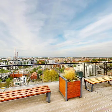Family House By The River Odra -panoramic Terrace - 3room With 2 Separate Bedrooms And 2 Balconies By Wroapart-pl- Perfect For Family & Business 아파트 *