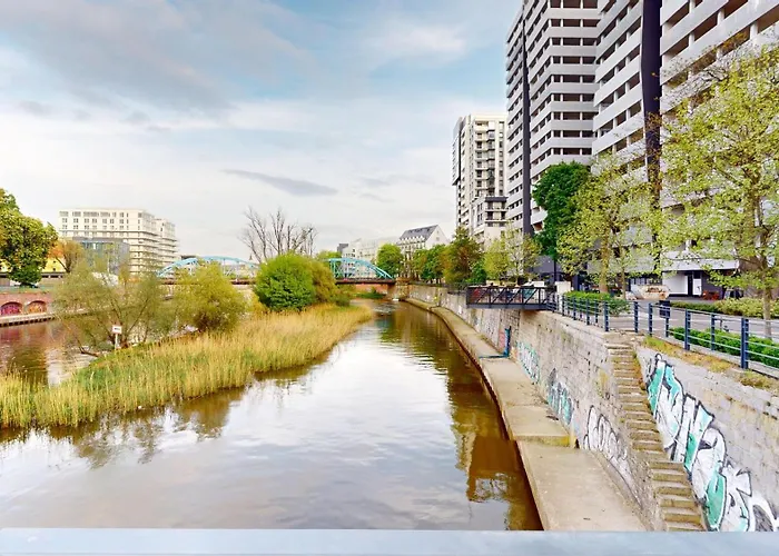 Family House By The River Odra -panoramic Terrace - 3room With 2 Separate Bedrooms And 2 Balconies By Wroapart-pl- Perfect For Family & Business *