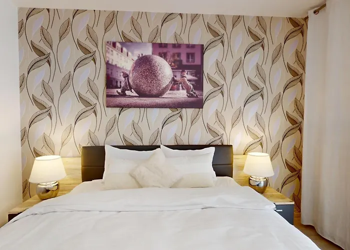 Family House By The River Odra -panoramic Terrace - 3room With 2 Separate Bedrooms And 2 Balconies By Wroapart-pl- Perfect For Family & Business *