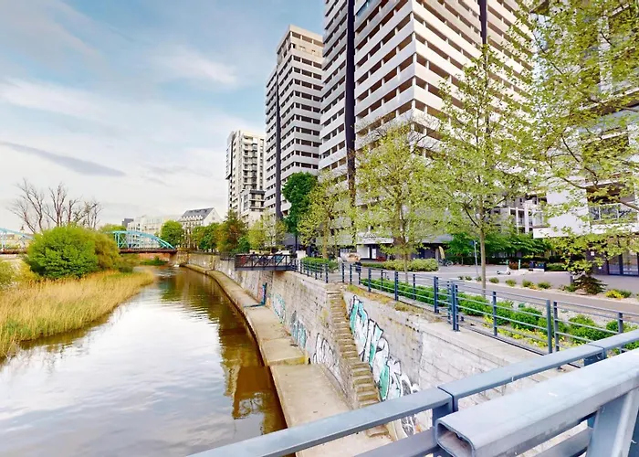 Family House By The River Odra -panoramic Terrace - 3room With 2 Separate Bedrooms And 2 Balconies By Wroapart-pl- Perfect For Family & Business Apartment